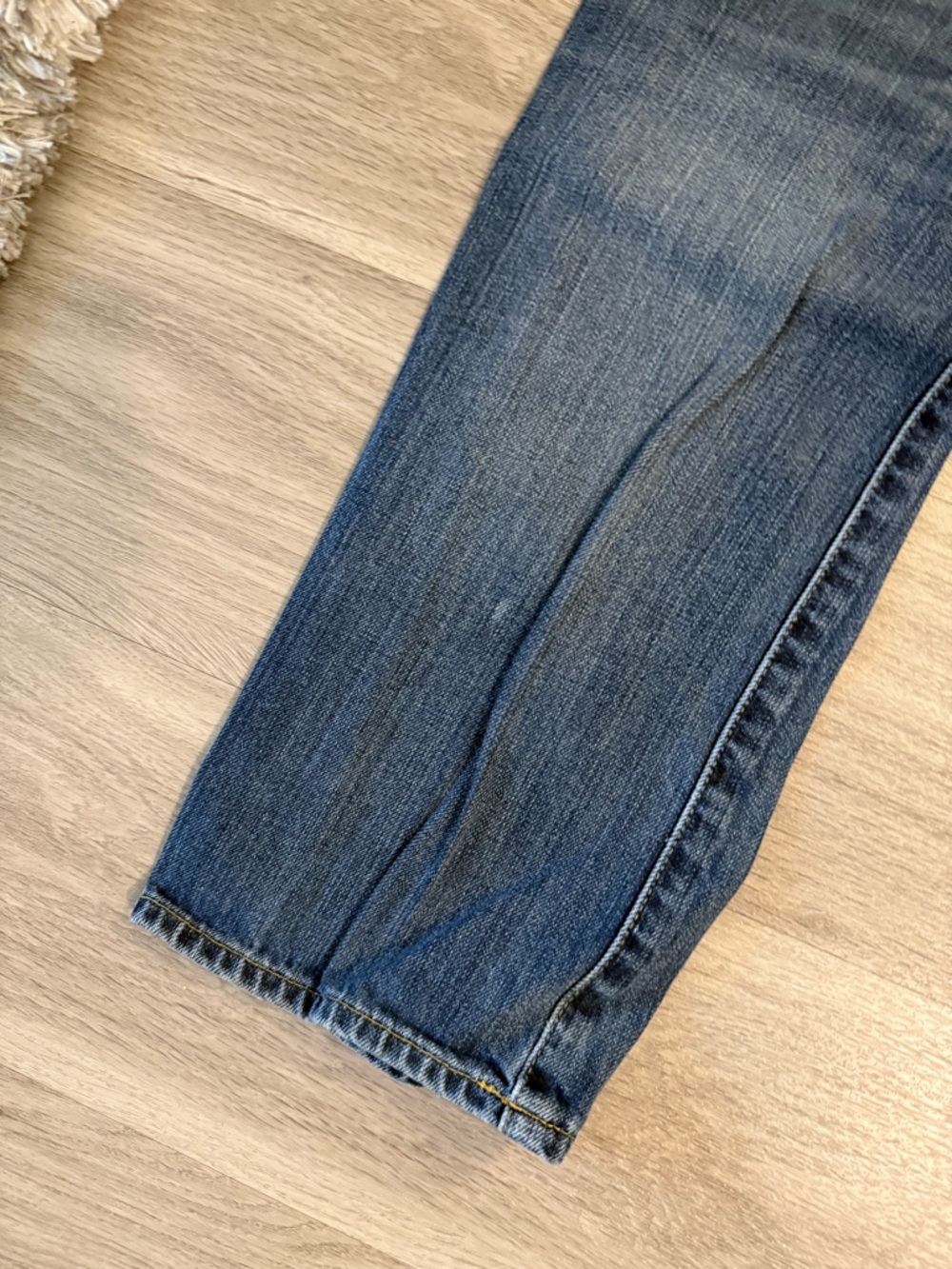 GAP Men's Straight Jeans in Medium Blue, 33x30 - Picture 6 of 7